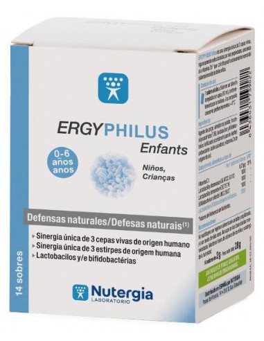 Ergyphilus niños 14 sobres Nutergia